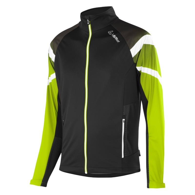 Löffler Herren Jacke WorldCup WS Light 2020 schwarz-lime Löffler Herren Jacke WorldCup WS Light 2020 schwarz-lime